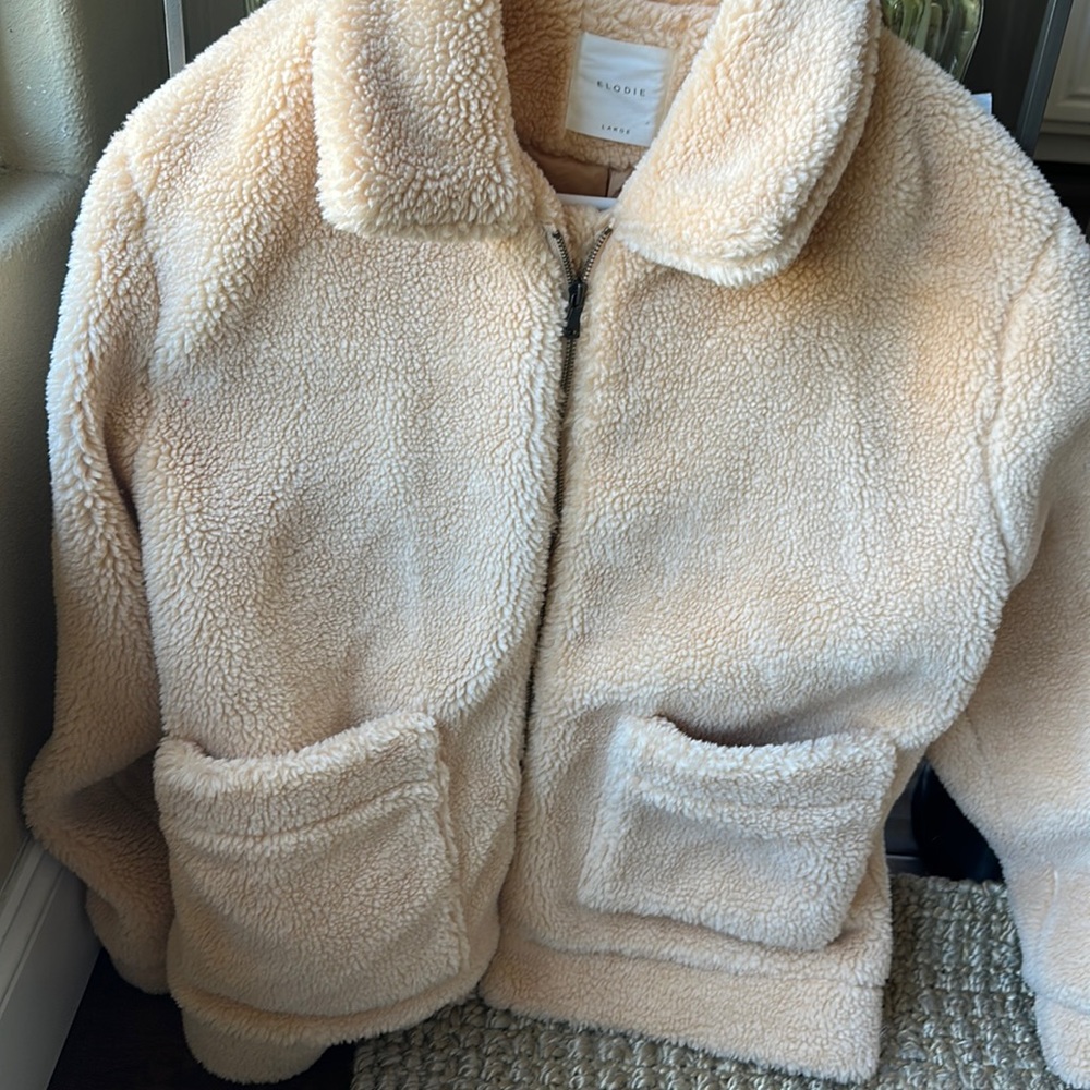 Zipper jacket size large